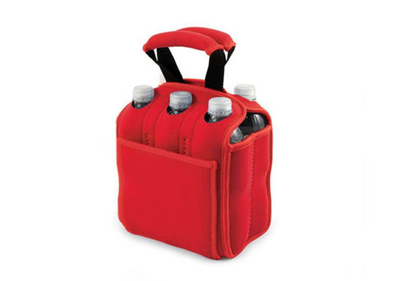 Promotion Gift Neoprene Wine Bottle Cooler Bags For 6 Bottle Insulating Wine