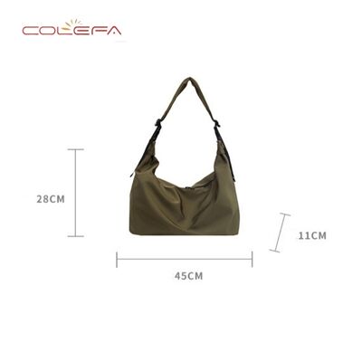 Custom Large-Capacity Casual Oxford Crossbody Bag Work Commuting Bag Sports Fashion Versatile Shoulder Crossbody Tote Bags