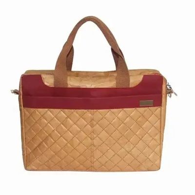 Eco Reusable 15 Inch Washable Paper Bag tyvek paper Laptop Briefcase Tote OEM