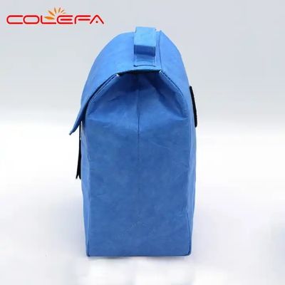 Brown Dupont Tyvek Paper Lunch Cooler Bag Custom Aluminium Foil Thermal Insulation