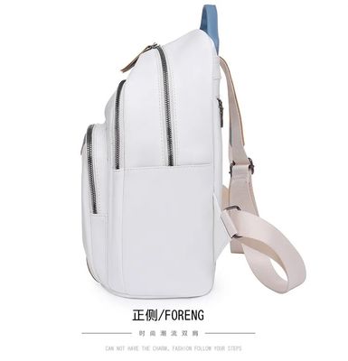 Casual Women'S Mens Leather Custom Made Backpacks Notebook Computer Laptop Backpack