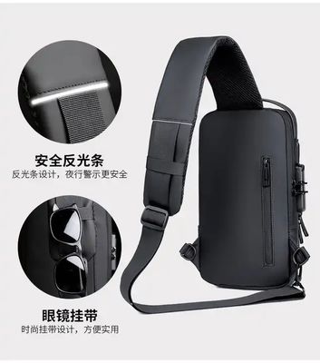 Custom Unisex Smart Lightweight Crossbody Chest Bag Waterproof Cross Bum Fanny Pack Anti Theft