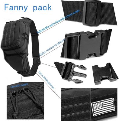 Wholesale Outdoor Multi-Function Waist Bag Sports Running Hiking Leisure Bag Cycling Bag Customizable Logo Supported