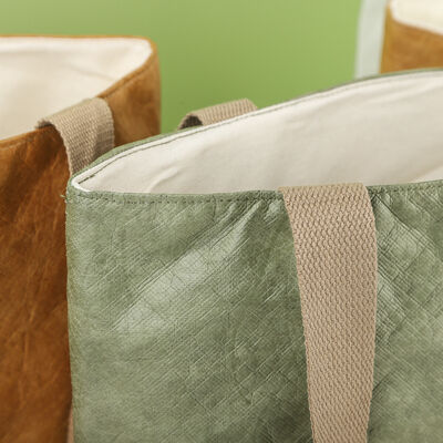 Custom-Printed DuPont Paper Bags with Logo Washable and Wrinkle-Resistant Tyvek Gift Bags Cultural and Creative Merchandise Tote Bags