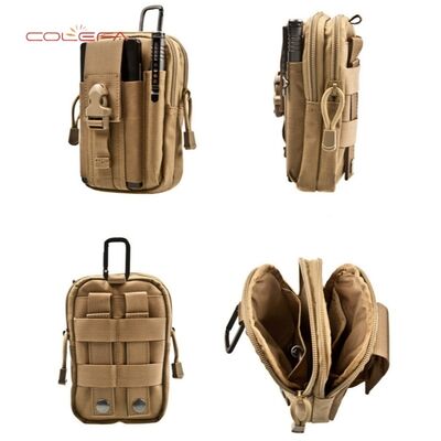 600D Oxford Camo Design Sports Waist Bag for Men Running Waist Pouch 5.5/6-inch Phone Case Waterproof Bag for Outdoor Use