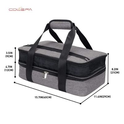 Oxford Fabric Best-Selling Pizza Insulated Bag Outdoor Travel Waterproof Insulated Camping Picnic Bag Wholesale with Custom LOGO