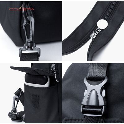 New Arrival In-Stock Outdoor Shoulder Bag Casual Large Capacity Oxford Fabric Crossbody Chest Bags Lightweight Dual-back Backpack