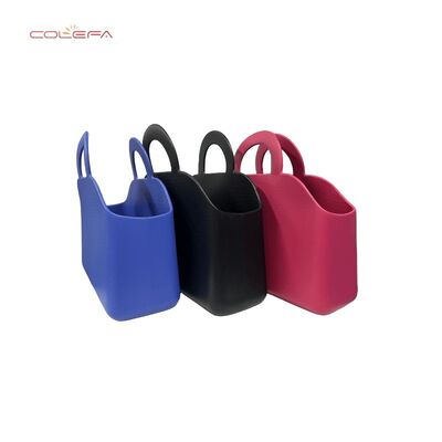 Waterproof EVA Beach Bag Lightweight Niche Design Jelly Bag Women's Handbag Basket Frame Bags with Custom Colors Wholesale