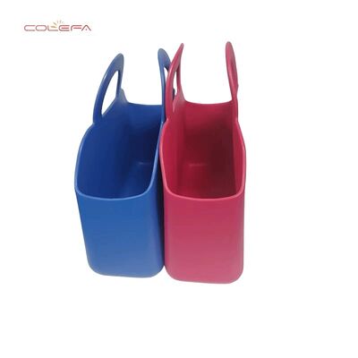 Waterproof EVA Beach Bag Lightweight Niche Design Jelly Bag Women's Handbag Basket Frame Bags with Custom Colors Wholesale