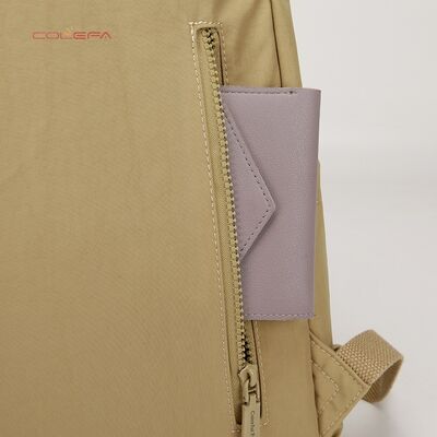 Nylon Fabric Waterproof Backpack for Women Large Capacity 16-inch Laptop Backpack with Customizable Logo Travel & School Bag