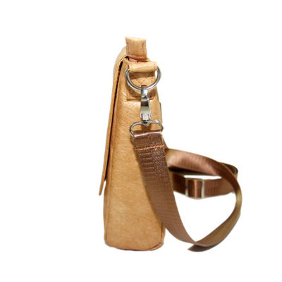 Casual Mens Crossbody Messenger Shoulder Bag Recycled Washable Dupont Tyvek Paper