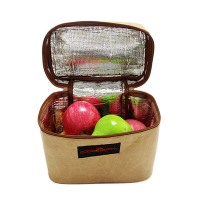 Waterproof Thermal Cooler Lunch Bag Reusable Washable With Custom Logo