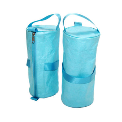 Washable Tyvek Paper Wine Bottle Cooler Bag Insulated With Aluminum Foil