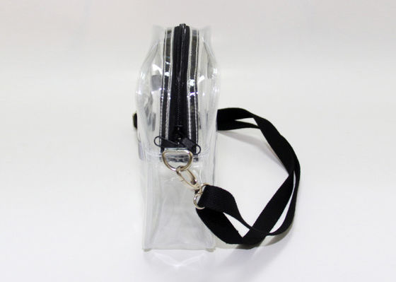 Clear Transparent Messenger Crossbody Bag Detachable Strap For Guys