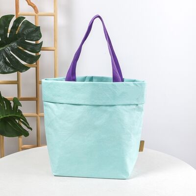 Custom-Printed DuPont Paper Bags with Logo Washable Tyvek Paper Tote Bags Eco-Friendly Shopping & Advertising Promotional Bag