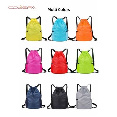 Oxford Made Soccer/Basketball Large Capacity Outdoor Drawstring Backpack for Sports Training & Fitness Factory Direct with LOGO