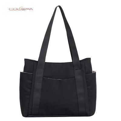 Vrouwentas Japanse stijl Volledige kleur Tote tas Grote capaciteit Schoudertas Casual Minimalist Moedertas Canvas Stoffen Handtas