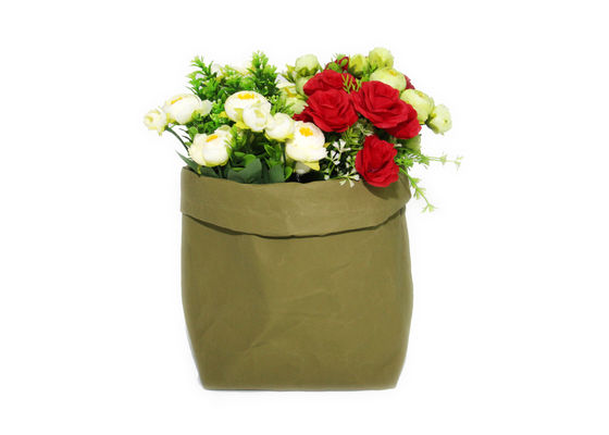 In het groot Opnieuw te gebruiken wasbare kraftpapier-document van het de Organisatorspeelgoed van Installatiesbakken de Opslagzak