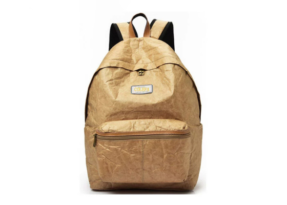 Hiking Waterproof Foldable Backpack Reusable Washable Tyvek Paper Bag