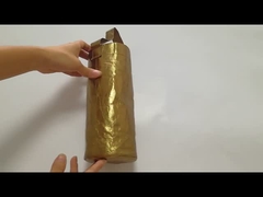 de zakken van de wijnfles